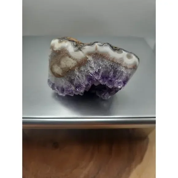 Amethyst Geode Cluster. .66lb - Picture 11 of 11